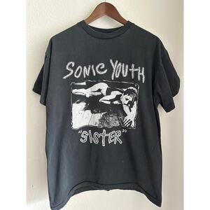 Sonic Youth "Sister" Vintage Reprint T-shirt Hanes Tag Single Stitch